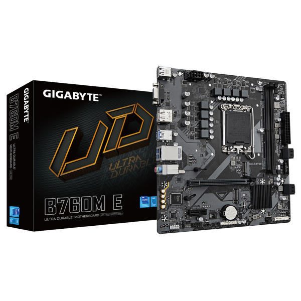 GIGABYTE B760M E DDR5 Micro ATX Motherboard