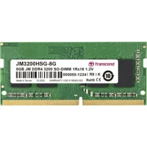 Transcend JetRAM 8GB DDR4 3200Mhz