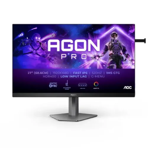 AOC AGON PRO AG276FK 27 520Hz FHD Fast IPS Gaming Monitor